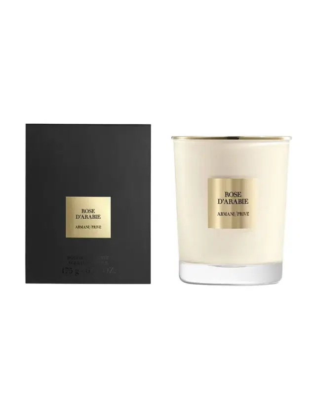 Giorgio Armani Armani/Prive Rose d 'Arabie Candle, 6 oz.