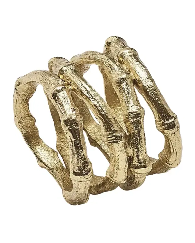 Kim Seybert Bamboo Metal Napkin Ring