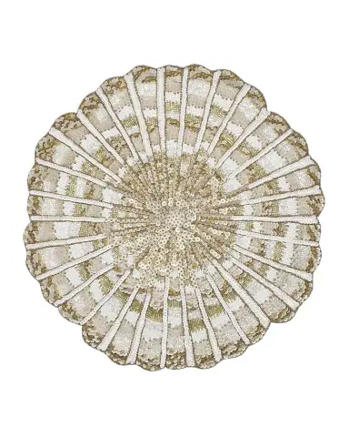 Kim Seybert Nautilus Beaded Placemat | Thumbnail 1