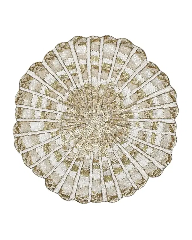 Kim Seybert Nautilus Beaded Placemat
