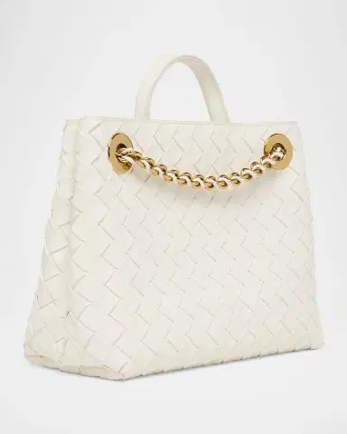 Bottega Veneta Small Andiamo Shoulder Bag with Chain Strap | Thumbnail 3 Bottega Veneta Small Andiamo Shoulder Bag with Chain Strap | Thumbnail 3