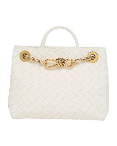 Bottega Veneta Small Andiamo Shoulder Bag with Chain Strap | Thumbnail 1 Bottega Veneta Small Andiamo Shoulder Bag with Chain Strap | Thumbnail 1