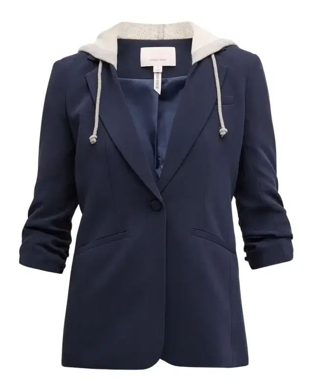 Cinq a Sept Hooded Khloe Jacket