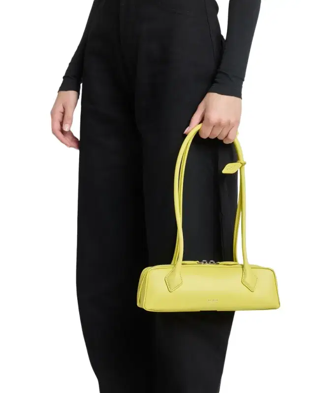 ALAÏA Le Teckel Small Shoulder Bag in Leather