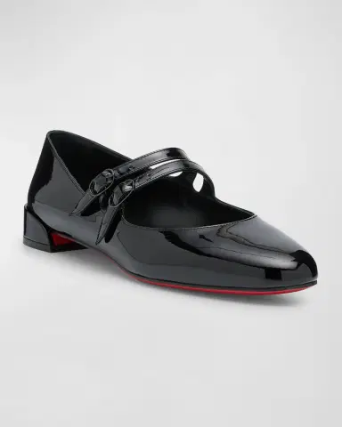 Christian Louboutin Sweet Jane Patent Ballerina Flats | Thumbnail 2 Christian Louboutin Sweet Jane Patent Ballerina Flats | Thumbnail 2