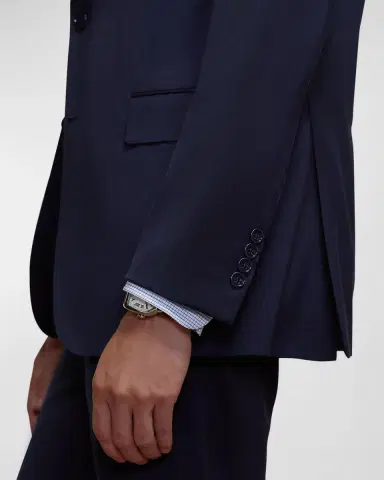 Ralph Lauren Purple Label Men's Gregory Hand-Tailored Wool Serge Suit | Thumbnail 7