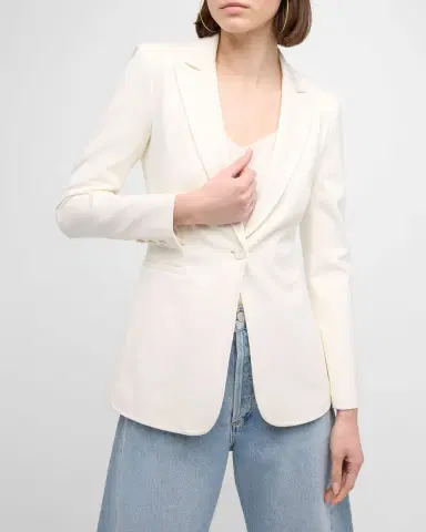 ALICE + OLIVIA Breann Long Fitted Blazer | Thumbnail 7 ALICE + OLIVIA Breann Long Fitted Blazer | Thumbnail 7