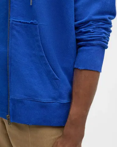 Golden Goose Men's Journey Logo Zip Hoodie | Thumbnail 6 Golden Goose Men's Journey Logo Zip Hoodie | Thumbnail 6