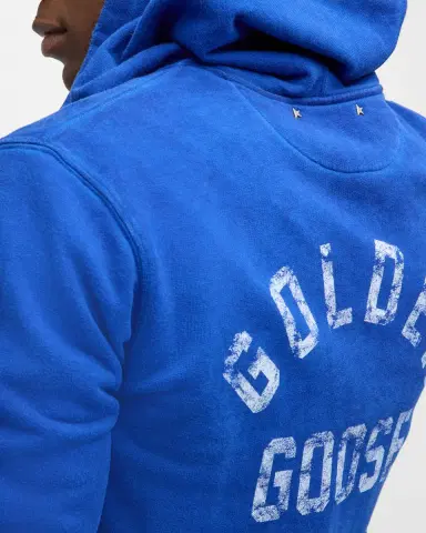 Golden Goose Men's Journey Logo Zip Hoodie | Thumbnail 7 Golden Goose Men's Journey Logo Zip Hoodie | Thumbnail 7