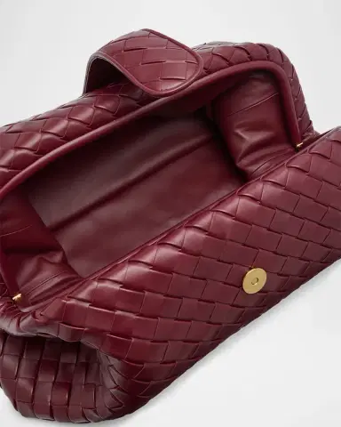 Bottega Veneta Maxi Lauren 1980 Leather Clutch Bag | Thumbnail 3