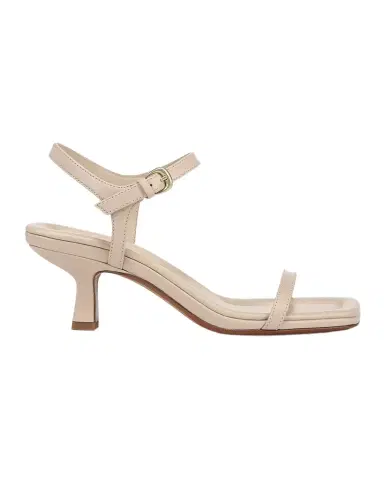 Vince Coco Leather Kitten-Heel Sandals | Thumbnail 1