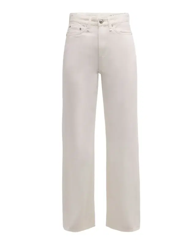 rag & bone Featherweight Logan Mid-Rise Wide Jeans