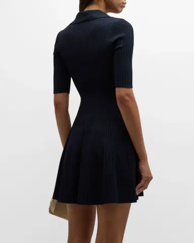 Simkhai Patricia Polo Ribbed Mini Dress | Thumbnail 6 Simkhai Patricia Polo Ribbed Mini Dress | Thumbnail 6