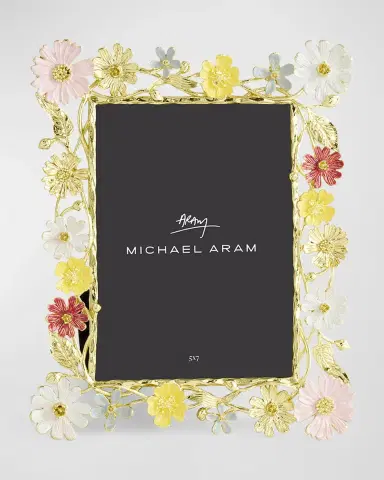 Michael Aram Wildflowers Picture Frame, 5" x 7" | Thumbnail 4