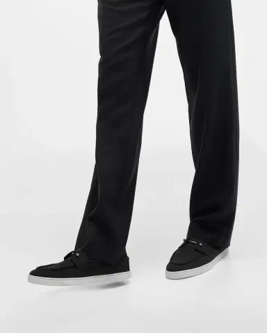 Christian Louboutin Men's Chambeliboat Nubuck Boat Shoes | Thumbnail 2 Christian Louboutin Men's Chambeliboat Nubuck Boat Shoes | Thumbnail 2