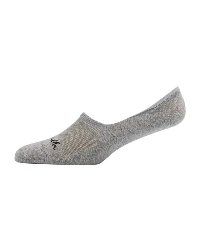 Pantherella Men's Stride Short Cotton Invisible Socks