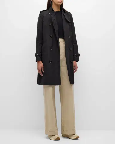 Burberry Kensington Double-Breasted Trench Coat | Thumbnail 2 Burberry Kensington Double-Breasted Trench Coat | Thumbnail 2