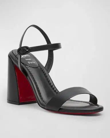 Christian Louboutin 85mm Miss Jane Ankle-Strap Sandals | Thumbnail 2
