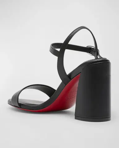 Christian Louboutin 85mm Miss Jane Ankle-Strap Sandals | Thumbnail 3
