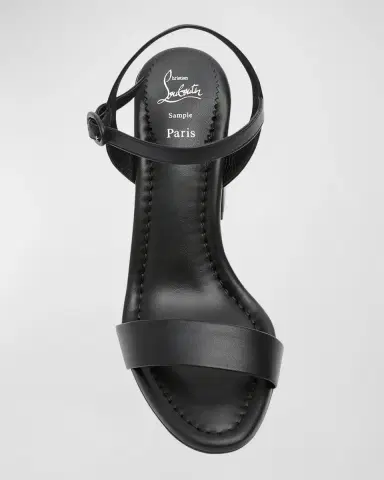 Christian Louboutin 85mm Miss Jane Ankle-Strap Sandals | Thumbnail 4