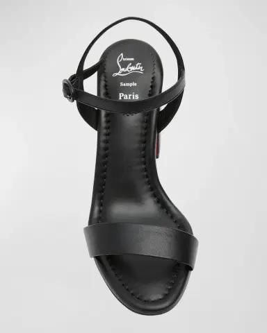 Christian Louboutin 85mm Miss Jane Ankle-Strap Sandals | Thumbnail 5