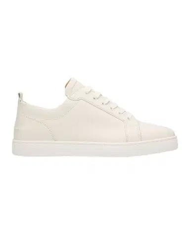 Christian Louboutin Men's Louis Junior Leather Low-Top Sneakers | Thumbnail 1