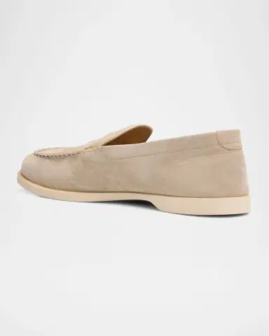 John Lobb Men's Pace Suede Loafers | Thumbnail 3