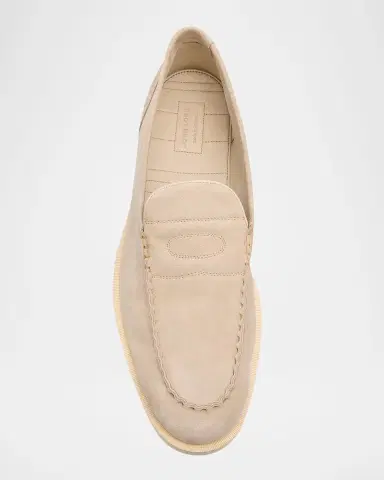 John Lobb Men's Pace Suede Loafers | Thumbnail 5