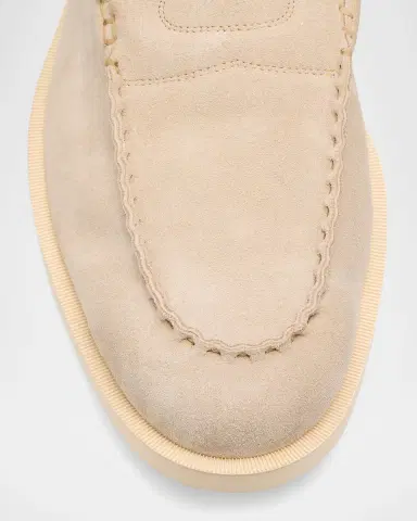 John Lobb Men's Pace Suede Loafers | Thumbnail 6