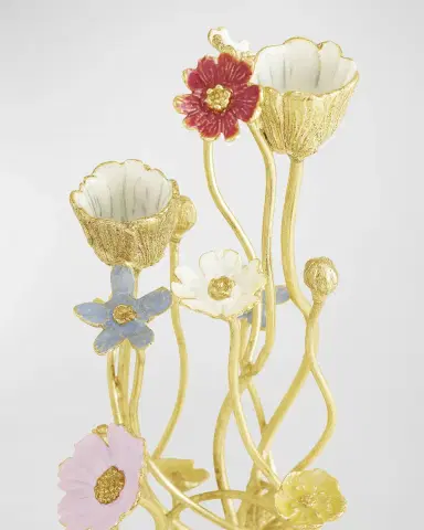 Michael Aram Wildflowers Candleholders, Set of 2 | Thumbnail 2
