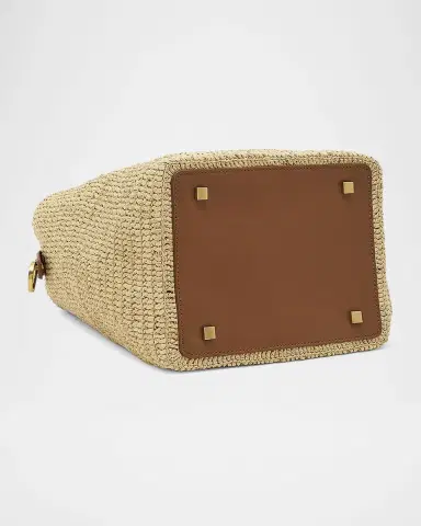 Saint Laurent Le 37 Raffia Bucket Bag | Thumbnail 7 Saint Laurent Le 37 Raffia Bucket Bag | Thumbnail 7