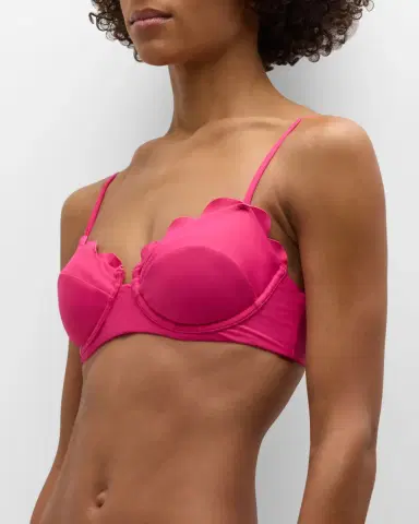 Ramy Brook Leyla Scallop Bikini Top | Thumbnail 3 Ramy Brook Leyla Scallop Bikini Top | Thumbnail 3