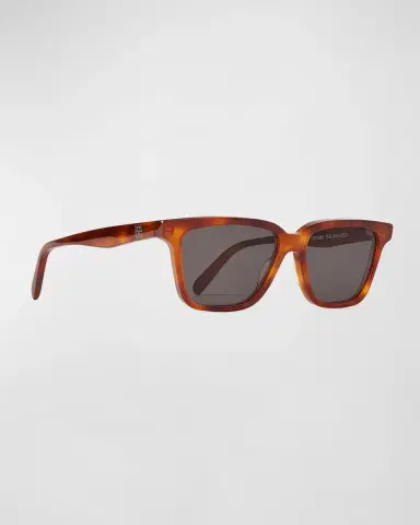 TOTEME The Squares Square Acetate Sunglasses | Thumbnail 3