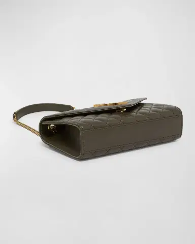Saint Laurent Envelope Triquilt Small YSL Shoulder Bag in Smooth Leather | Thumbnail 6 Saint Laurent Envelope Triquilt Small YSL Shoulder Bag in Smooth Leather | Thumbnail 6