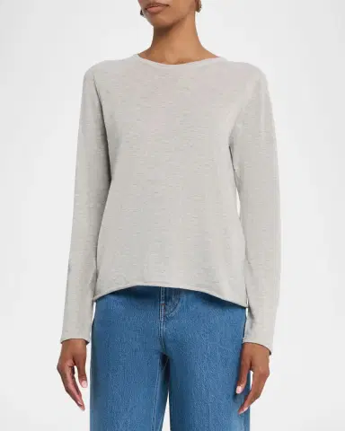 Majestic Filatures Machine Washable Cashmere Crewneck Pullover | Thumbnail 3 Majestic Filatures Machine Washable Cashmere Crewneck Pullover | Thumbnail 3