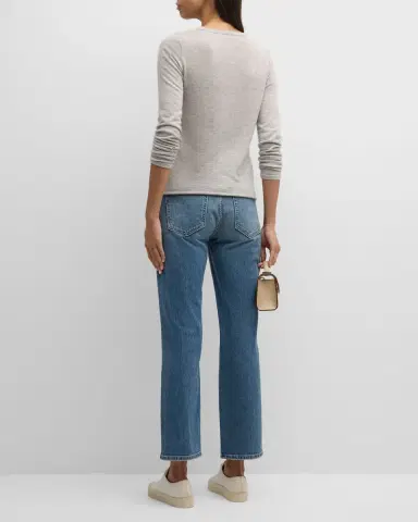 Majestic Filatures Machine Washable Cashmere Crewneck Pullover | Thumbnail 6 Majestic Filatures Machine Washable Cashmere Crewneck Pullover | Thumbnail 6