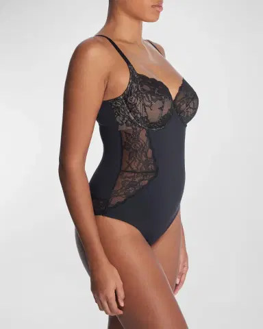 Natori Statement Sleeveless Lace Bodysuit | Thumbnail 2
