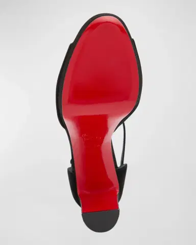 Christian Louboutin 130mm Sandaloo Suede Platform Sandals | Thumbnail 8