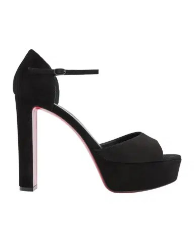 Christian Louboutin 130mm Sandaloo Suede Platform Sandals | Thumbnail 1