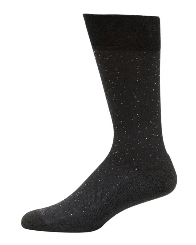 Marcoliani Men 's Tweed Mid-Calf Socks
