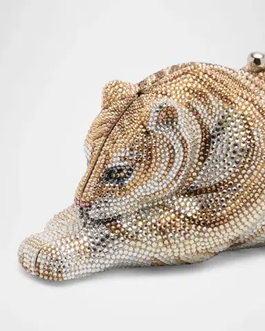 Judith Leiber Couture Wildcat Golden Cub Crystal Clutch Bag | Thumbnail 5 Judith Leiber Couture Wildcat Golden Cub Crystal Clutch Bag | Thumbnail 5