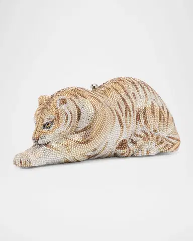 Judith Leiber Couture Wildcat Golden Cub Crystal Clutch Bag | Thumbnail 6 Judith Leiber Couture Wildcat Golden Cub Crystal Clutch Bag | Thumbnail 6