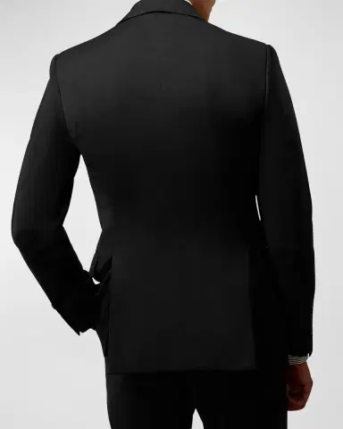 Ralph Lauren Purple Label Men's Gregory Hand-Tailored Wool Serge Suit | Thumbnail 4