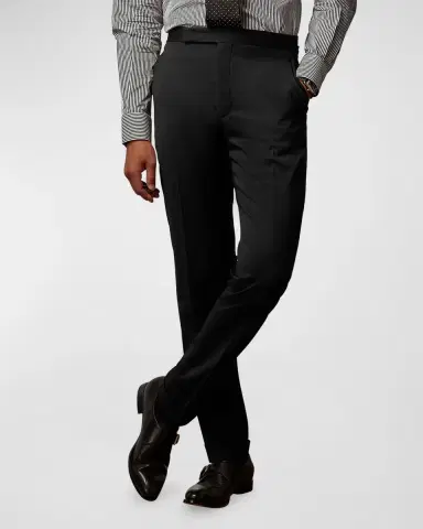 Ralph Lauren Purple Label Men's Gregory Hand-Tailored Wool Serge Suit | Thumbnail 6