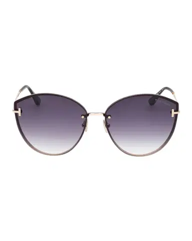 Tom Ford Evangeline Metal Cat-Eye Sunglasses | Thumbnail 1