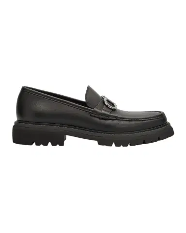 Ferragamo Men's Cocoon Gancini Leather Penny Loafers | Thumbnail 1