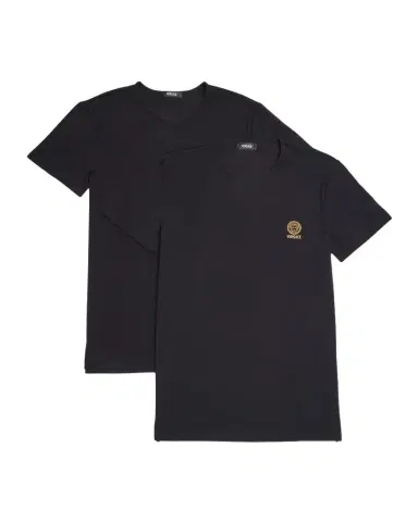 Versace Men's 2-Pack Cotton Logo T-Shirts | Thumbnail 1