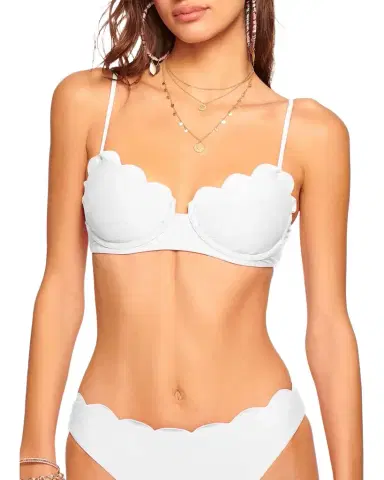 Ramy Brook Leyla Scallop Bikini Top | Thumbnail 1