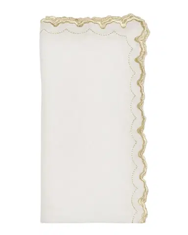 Kim Seybert Arches Golden Napkin | Thumbnail 1