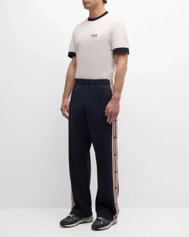 Golden Goose Men 's Star Wide-Leg Joggers | Thumbnail 2